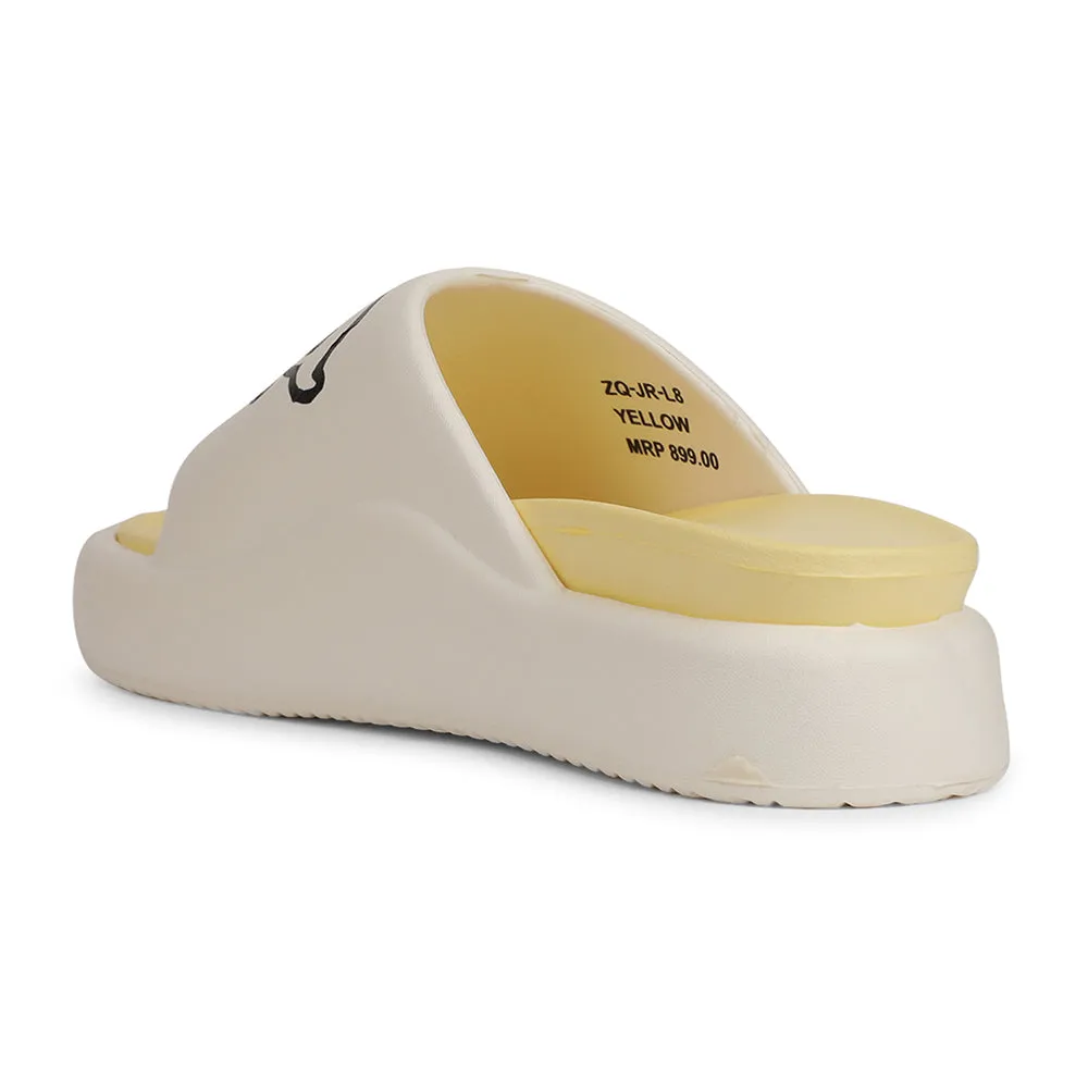 A-HA Yellow Casual Flip Flop For Women ZQ-JR-L08 By Liberty