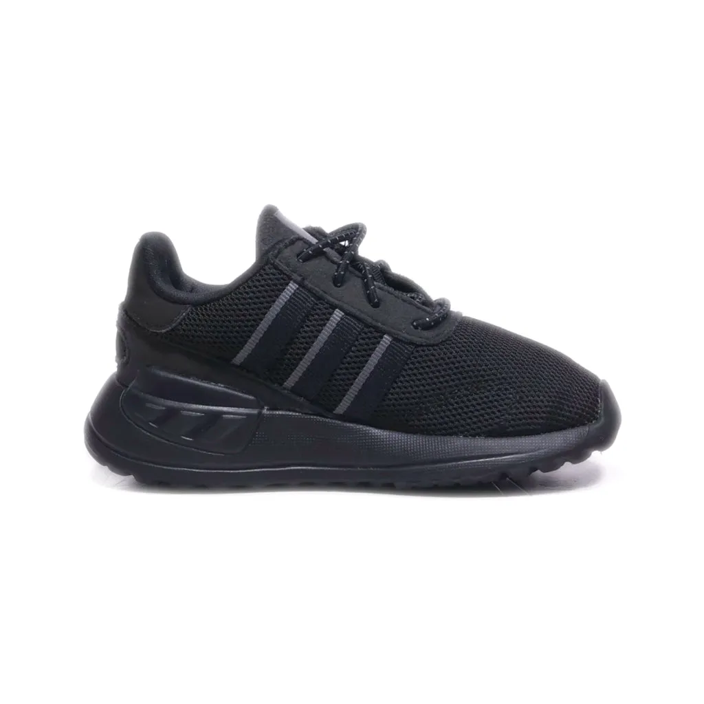 Adidas La Trainer Lite C Sport Shoes Fabric Black Colour For Kids