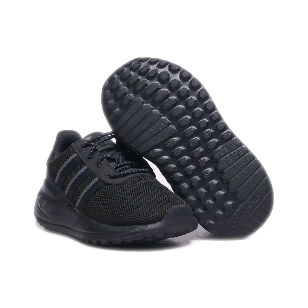 Adidas La Trainer Lite C Sport Shoes Fabric Black Colour For Kids