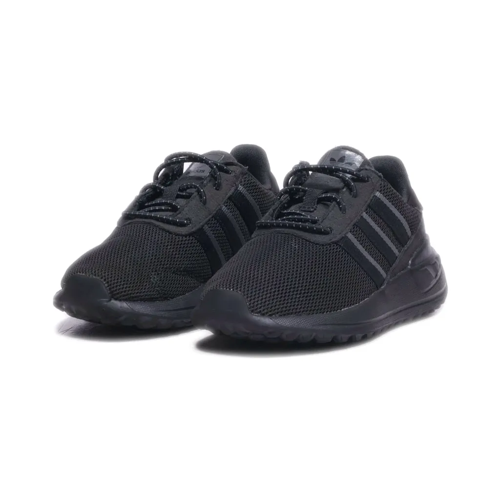 Adidas La Trainer Lite C Sport Shoes Fabric Black Colour For Kids