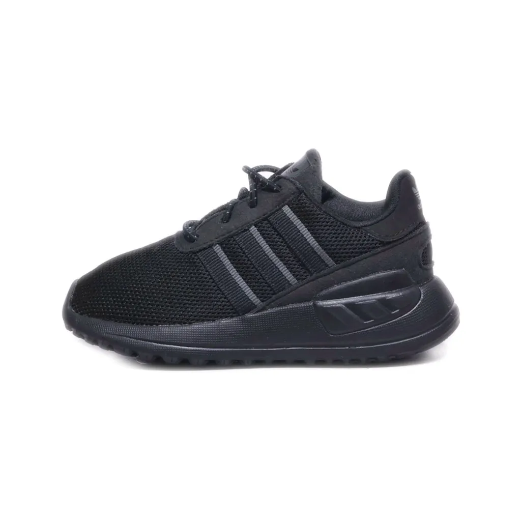 Adidas La Trainer Lite C Sport Shoes Fabric Black Colour For Kids