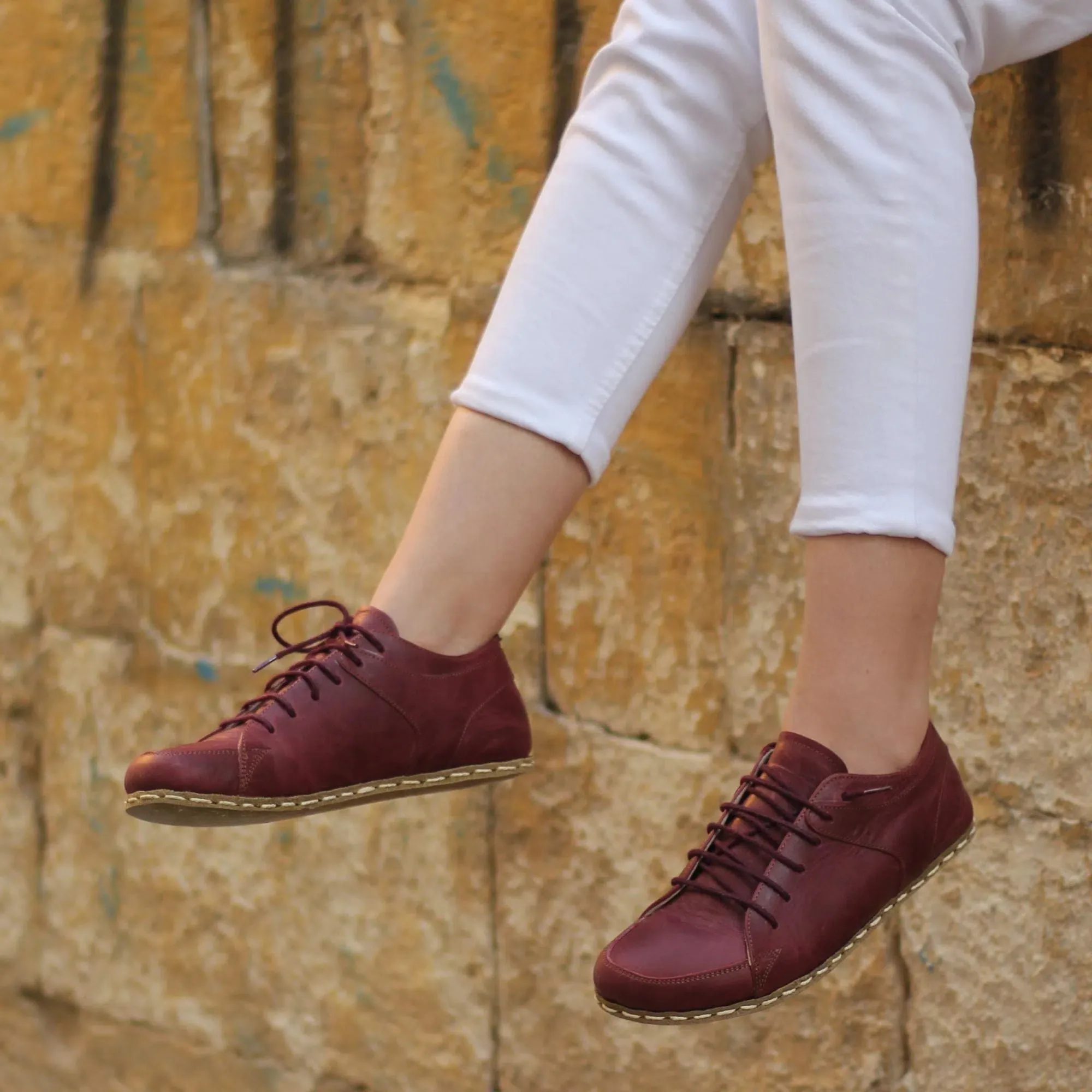 Barefoot Sneaker Burgundy for Women