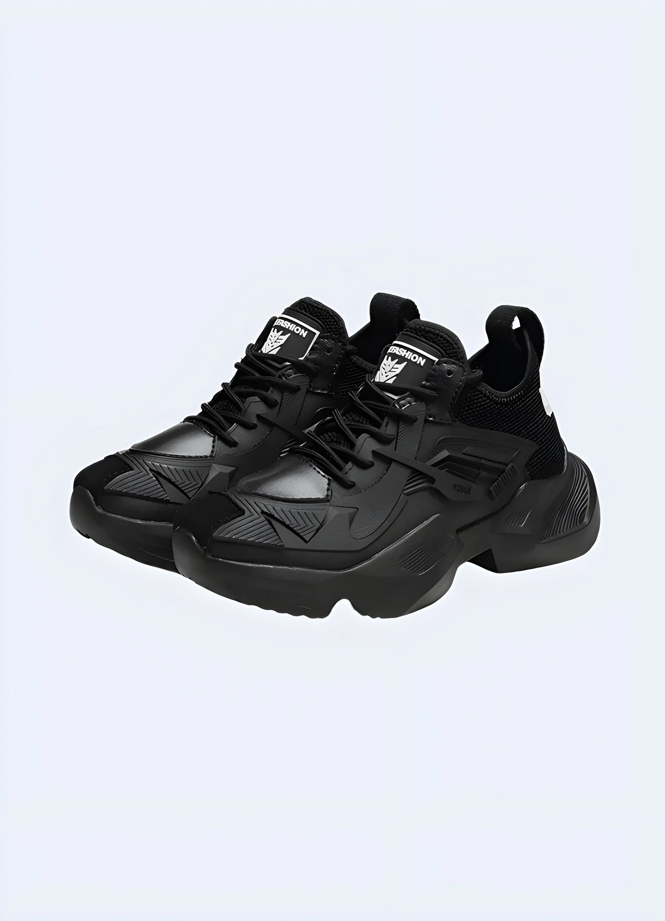 Black Streetwear Sneakers