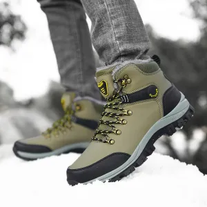 Boots Hiking Lace-up Shoes Winter Snow