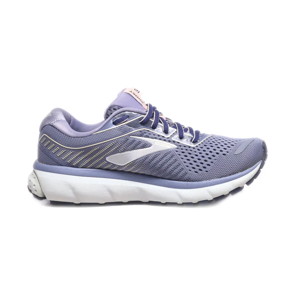 Brooks Ghost 12 Sport Shoes Fabric Grey Colour For Kids