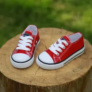 Canvas shoes non-slip casual shoes student parent-child shoes new baby shoes white shoes