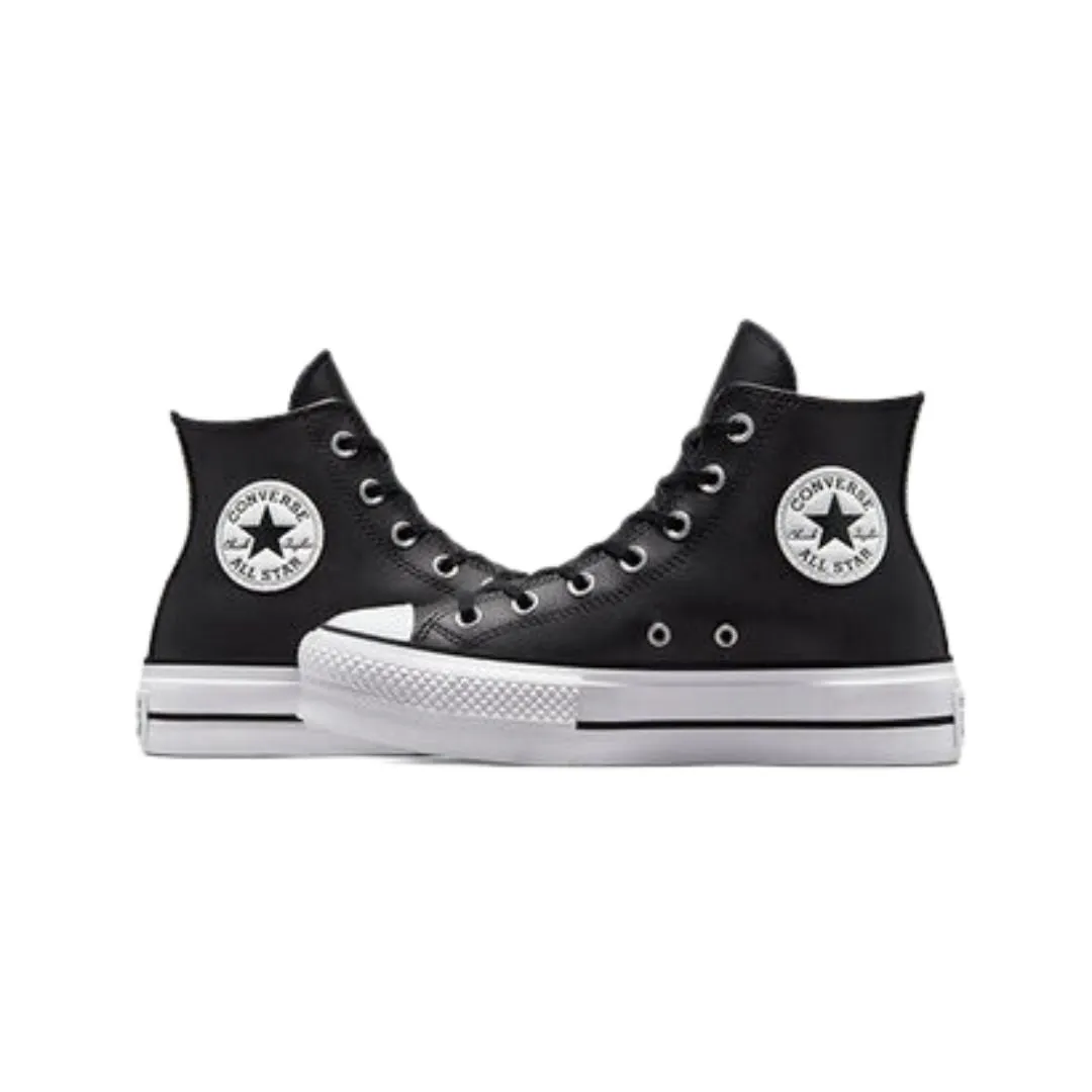 Ct All Star Life Platform Leather Lifestyle Shoes