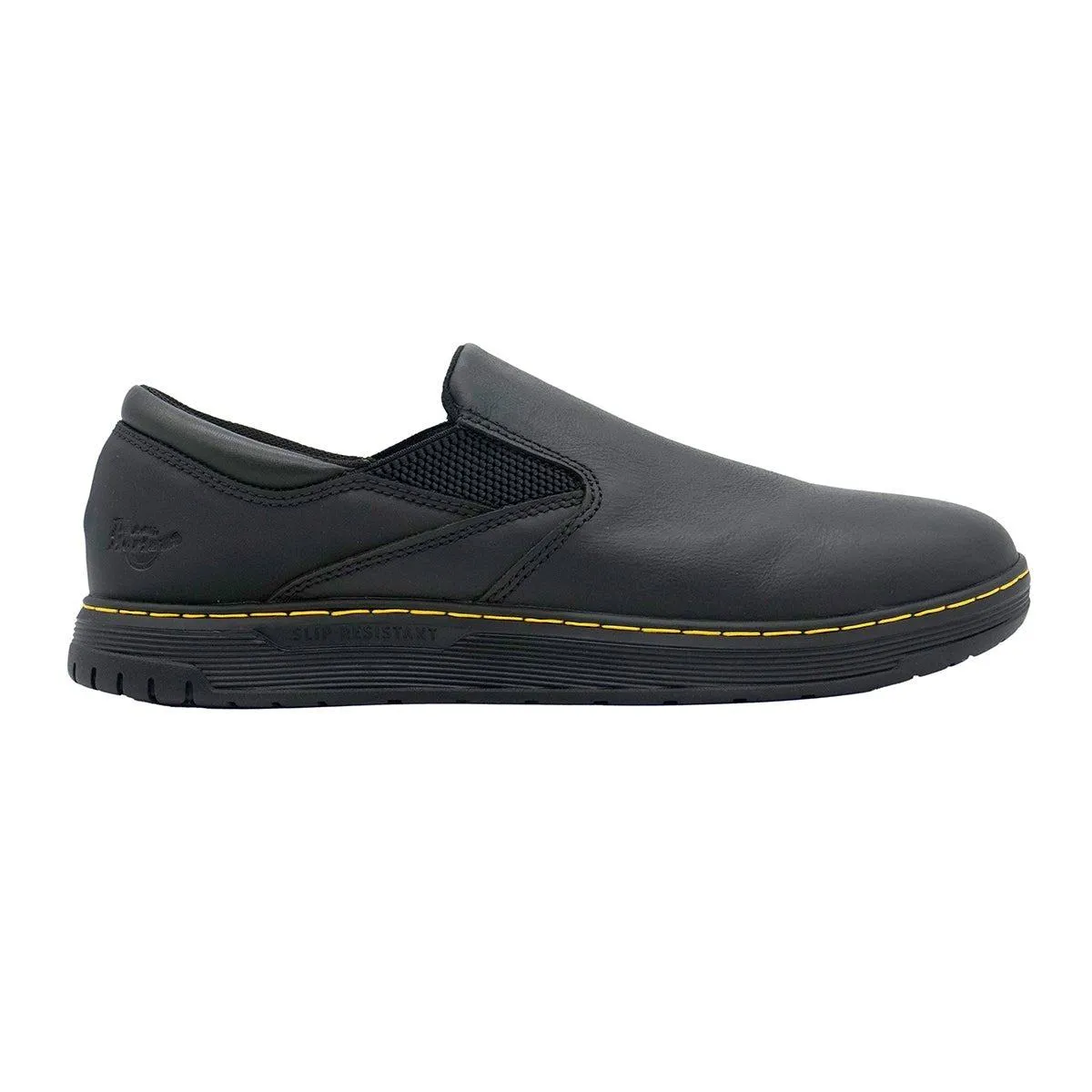 Dr. Martens Safety Loafers Smooth Leather Black Colour For Men