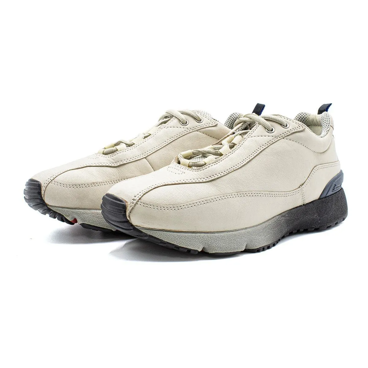 Ecco French Receptor Low-Top Sneakers Leather Beige Colour For Women