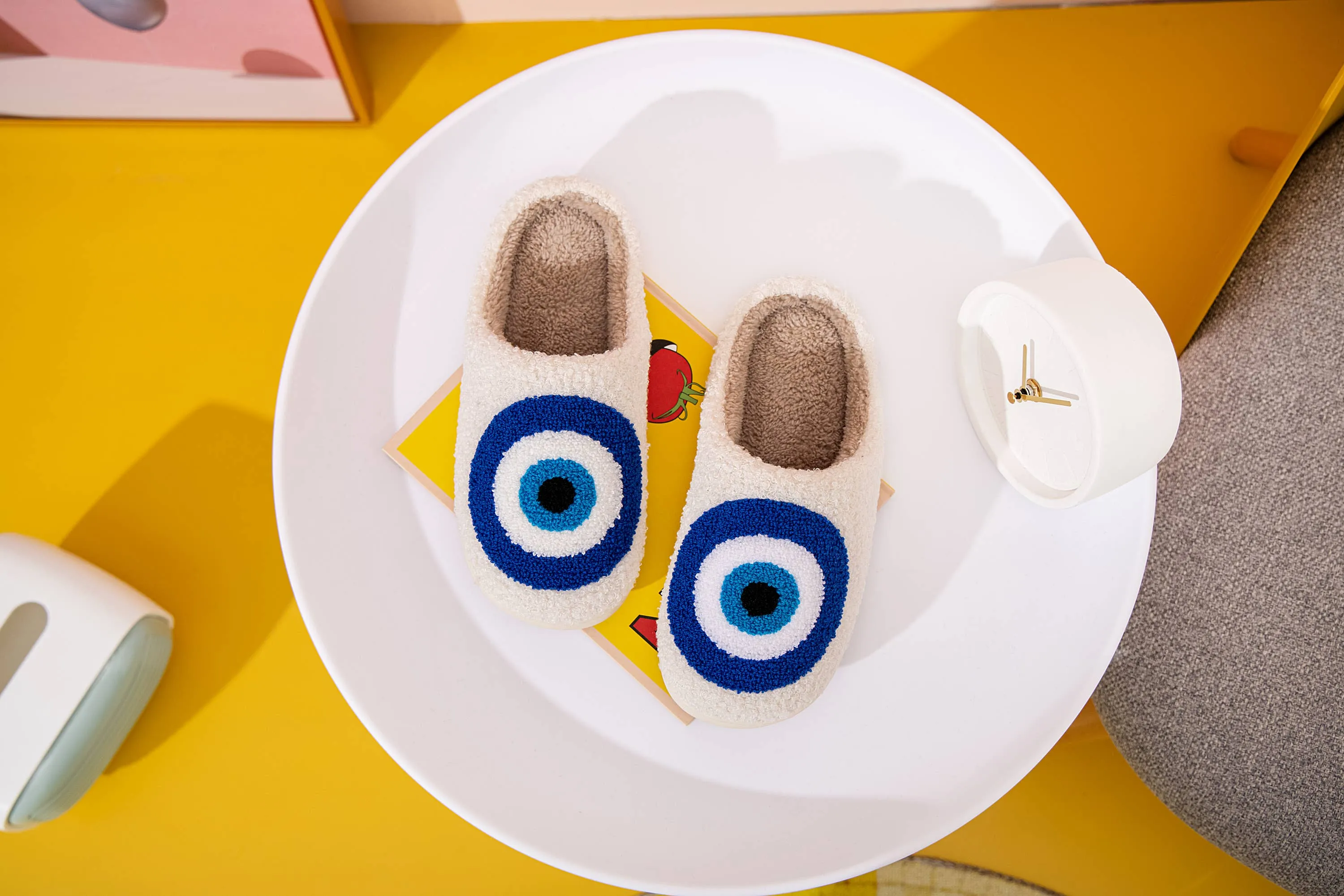 Evil Eye House Slippers