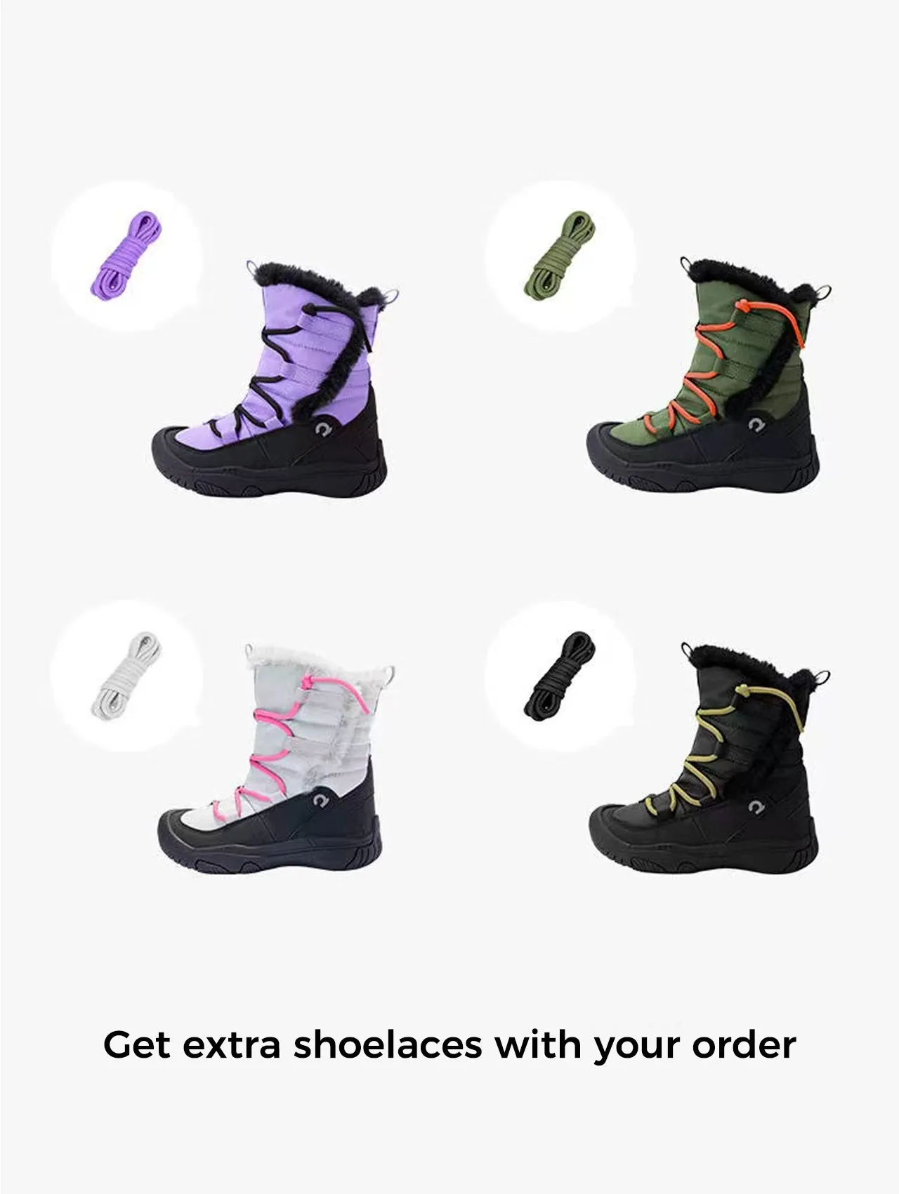 Kids Hiking Free Snow Boots (US Only)