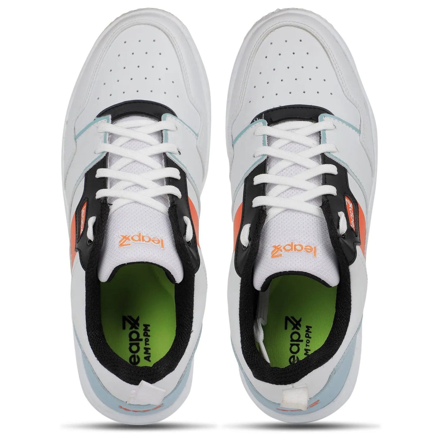 Leap7x Casual Orange Sneakers For Mens SNOOKIS-2 By Liberty