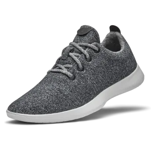 Men's Wool Runners - Natural Grey (Light Grey Sole)