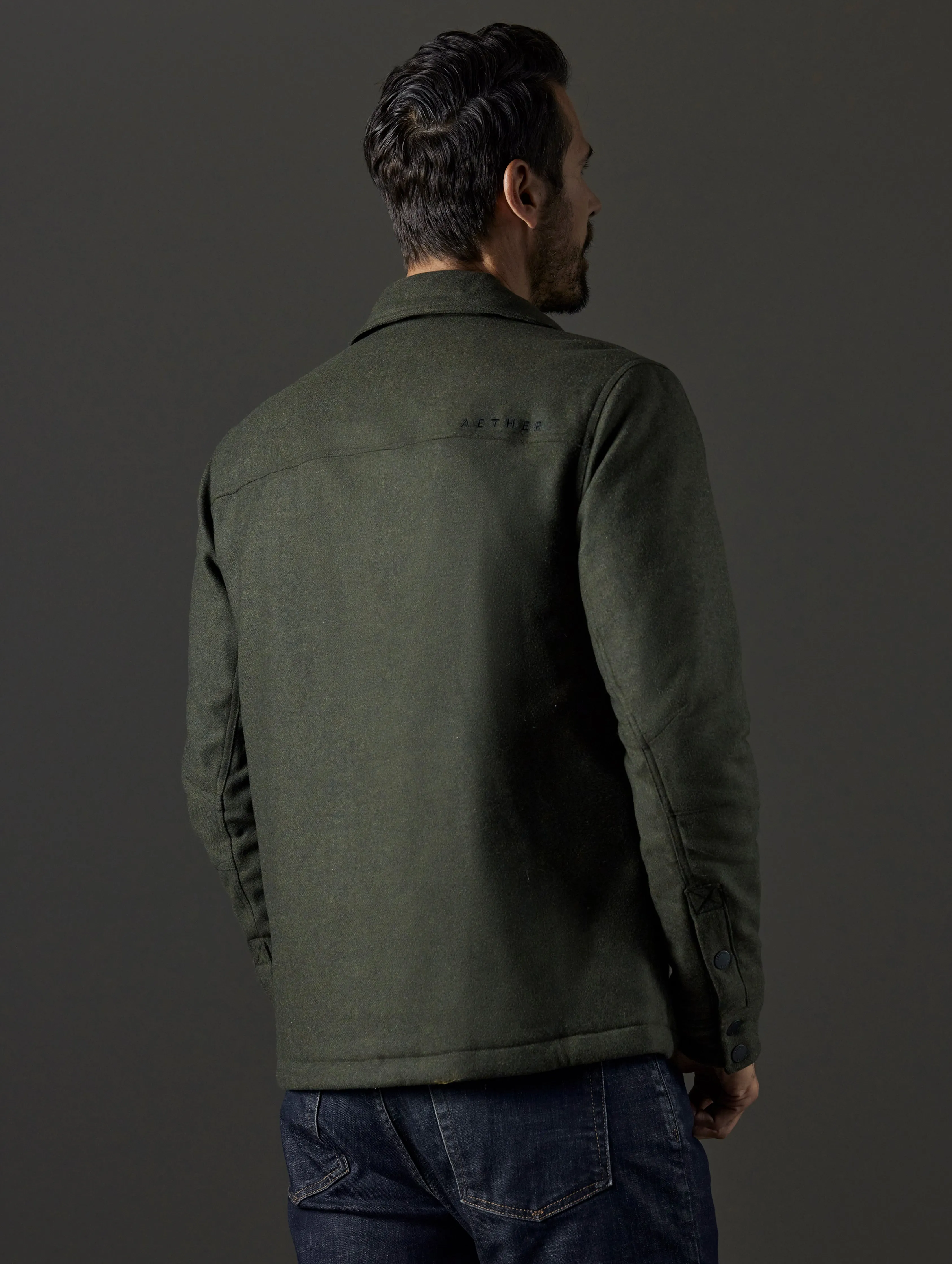 Nova Insulated Button-Down - Command Green Heather