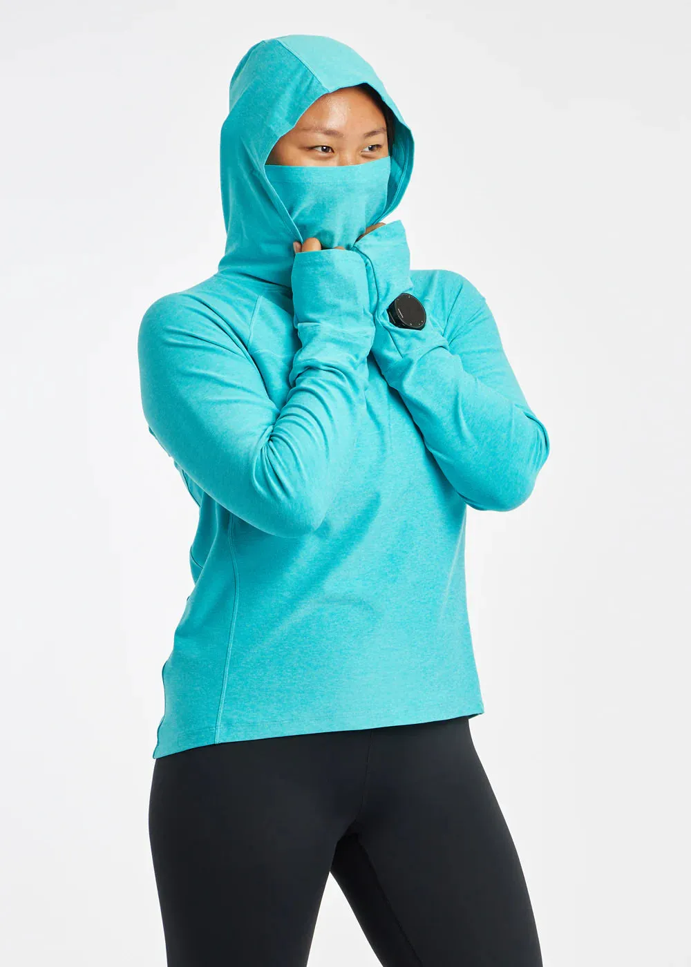 Oiselle | Lux Highline Hoodie | Women's | Robin