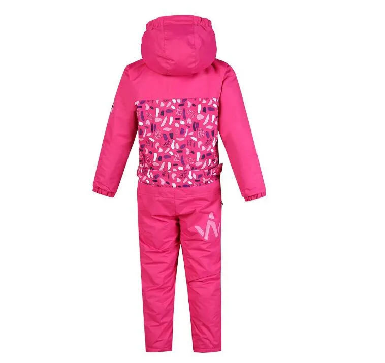 PHIBEE One Piece Ski Suit CRY6B for Little Girls