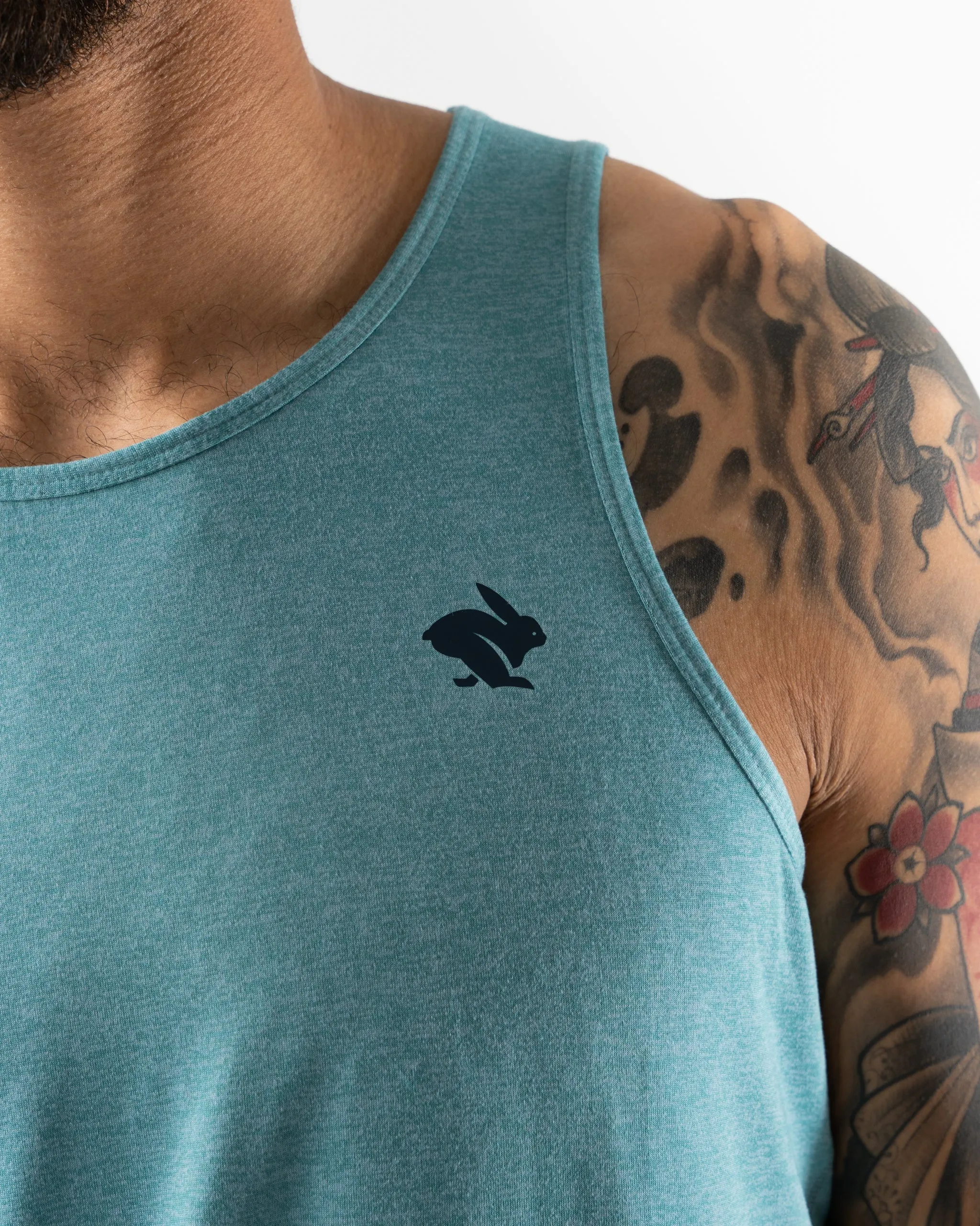 rabbit | EZ Tank | Men's | Nile Blue Heather