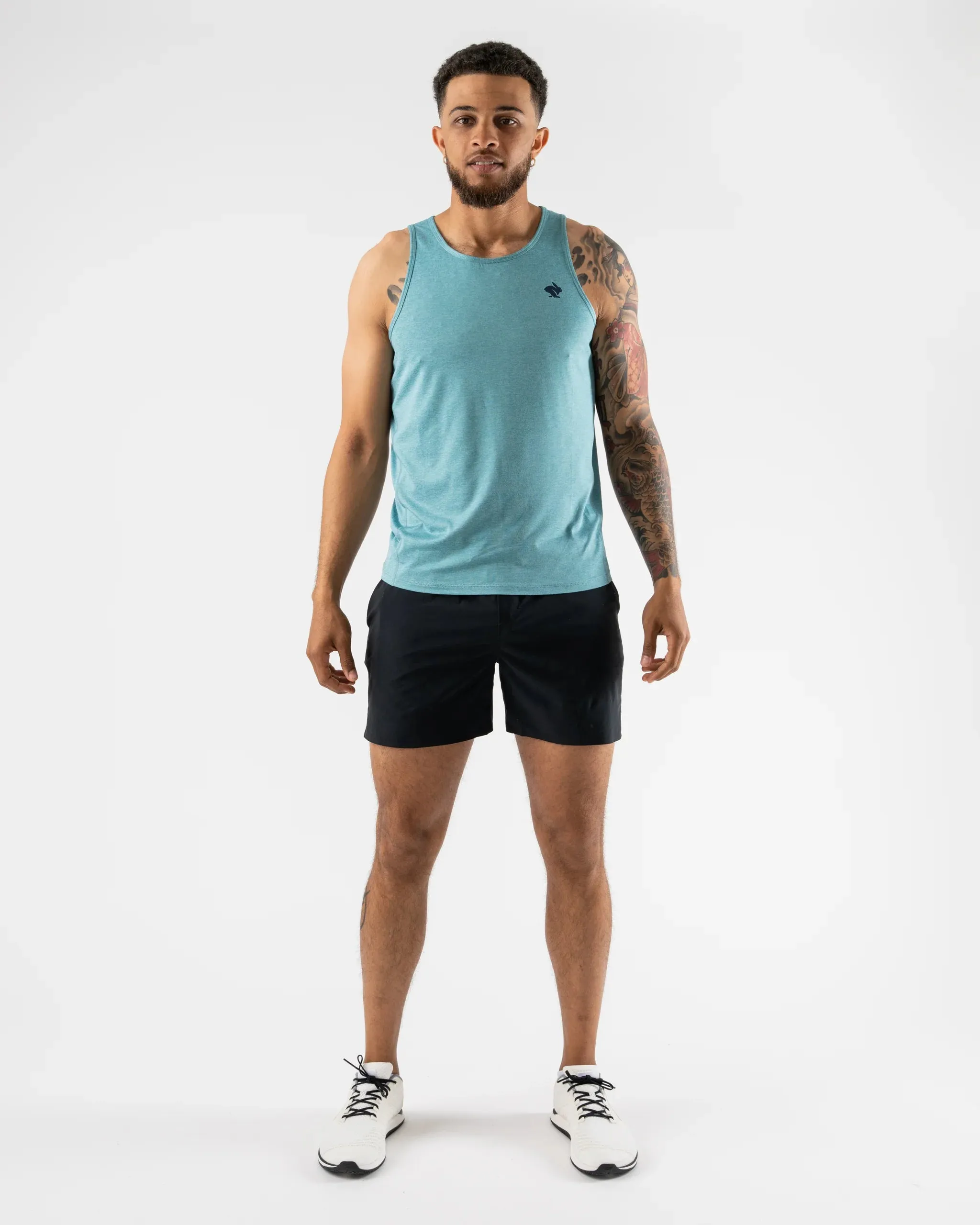 rabbit | EZ Tank | Men's | Nile Blue Heather