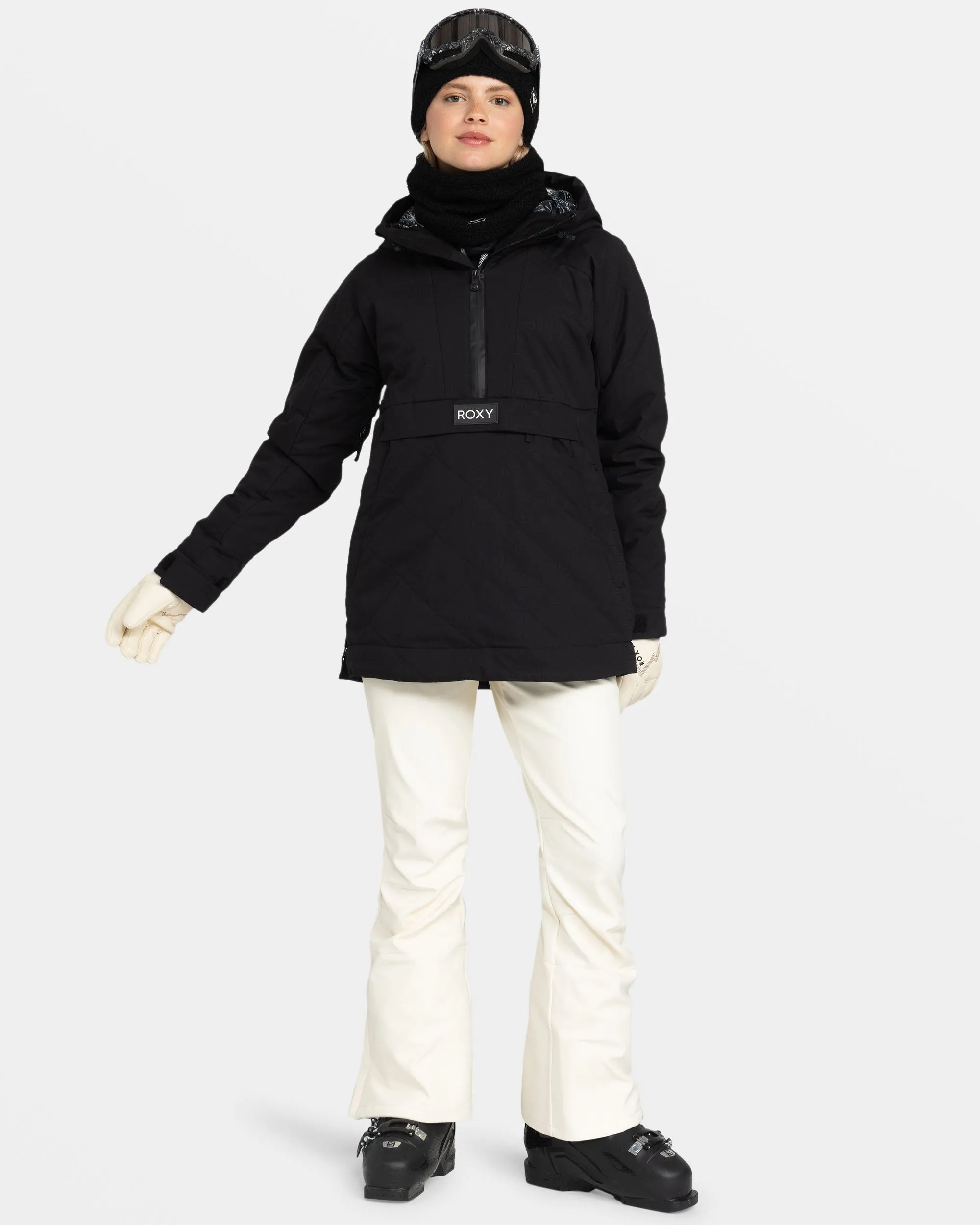 Radiant Lines Overhead Snow Jacket - True Black