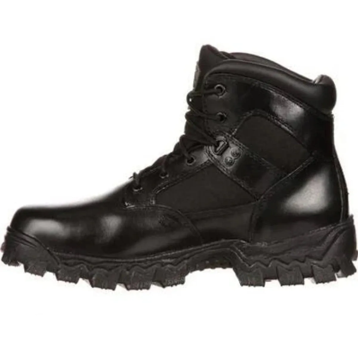 Rocky Alpha Force Women's Waterproof Soft Toe Work Boots Fq0004167 In Black