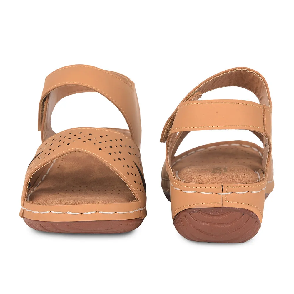 Senorita By Liberty MK-233 Casual Sandal For Women - Beige