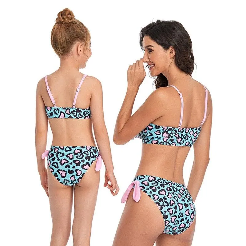 Trendy Family Swimwear For Hot Mom & Daughter